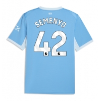 Manchester City Antoine Semenyo #42 Hemmatröja 2026-27 Kortärmad